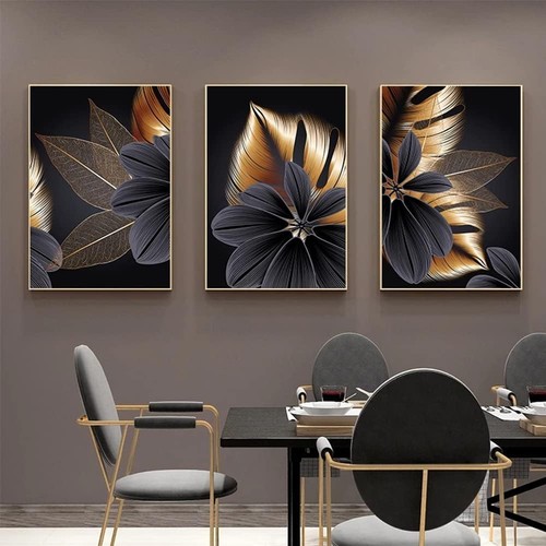 Conblom set canvas wall - set, 3