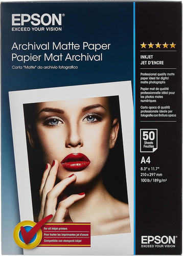 Archival matte paper - a4,