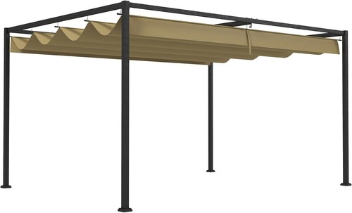 Metal outdoor pergola - , x