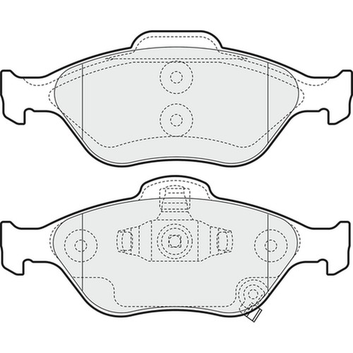 Brake pads set for toyota - set,