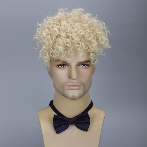 Men wig light golden - men's,