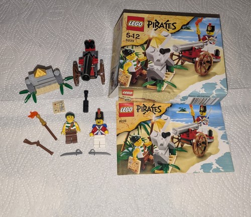 Lego pirates 6239 - pirates, cannon