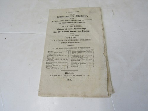 1834 medicine chest - medicine, chest,