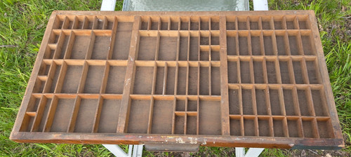 Vintage stevens type press - type,