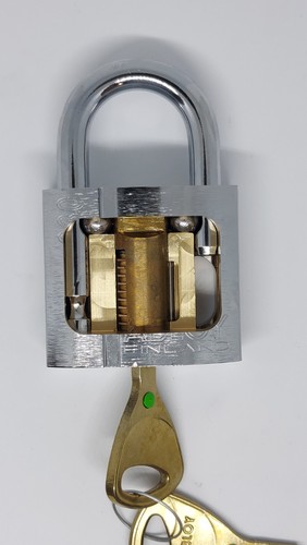 Cutaway padlock abloy 330 - cutaway,