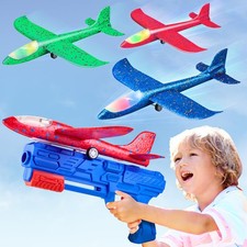 3 Pack Airplane Launcher Toy