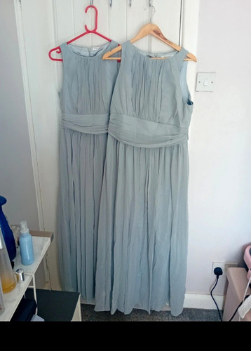Ssyiz blue sleeveless - ssyiz, pleated