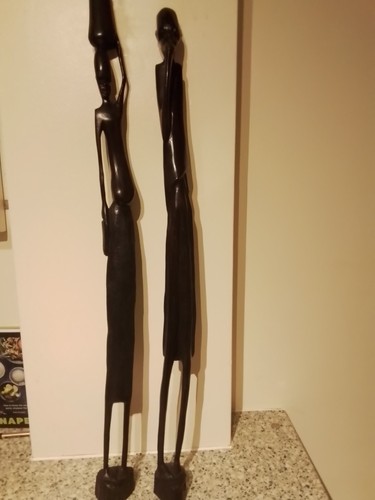 African hand carved tall - african,
