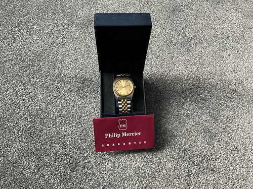 Philip mercier quartz watch - mercier,