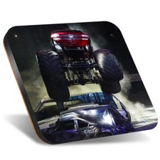 1x Square Coaster 12cm Cool