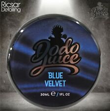 Dodo Juice Blue Velvet, Premium Carnauba Wax 30ml High Gloss *OFFICIAL STOCKIST*