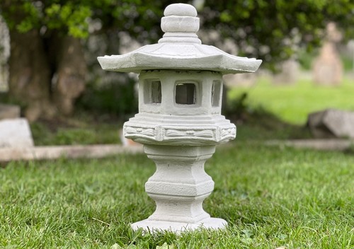 Unique lantern pagoda statue