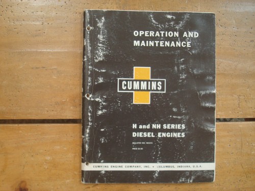 1958 cummins and - cummins, series