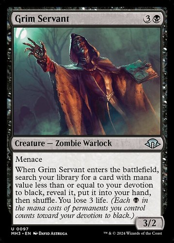 Mtg grim servant mh3 - mtg, ~