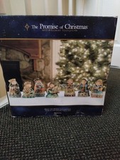  NATIVITY SET,MARY JOSEPH, THREE KINGS BABY JESUS AND SHEPHERD BY ROBERT STANLE