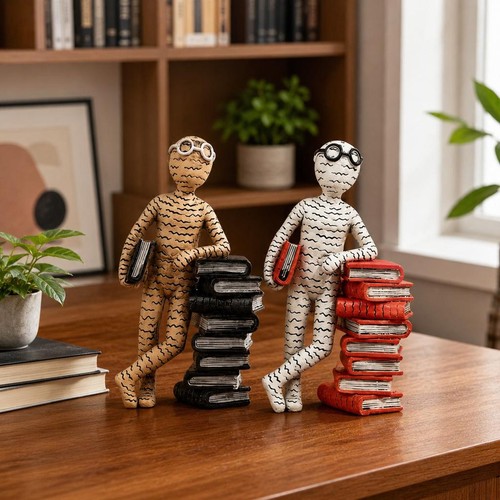 Reading statue figurine figure - reading,