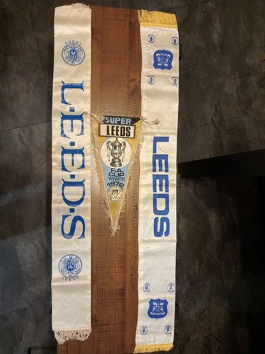 Leeds united vintage silk - leeds,