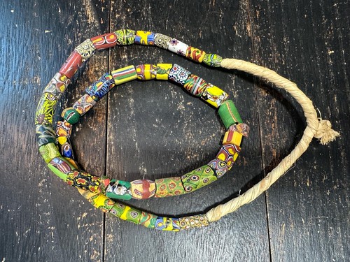 Vintage mixed millefiori trade - millefiori,