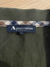 Aquascutum Men's Polo Shirt Size L