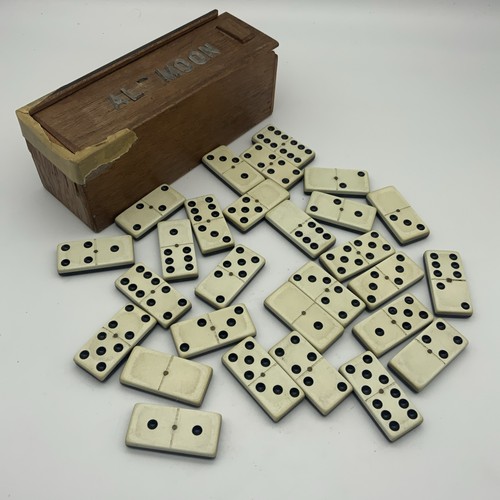 Vintage dominoes set pub - vintage,