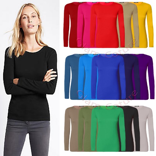 Womens plain tshirt ladies - tshirt,