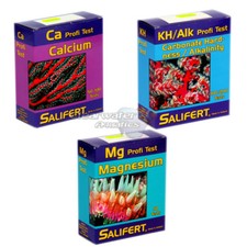 SALIFERT TEST KIT SET MARINE REEF SALTWATER CORAL AQUARIUM FISH TANK KH MG CA
