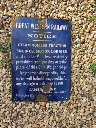 Original gwr notice - gwr, steam