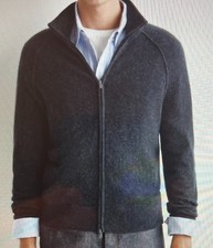 COS mens cashmere zip jumper