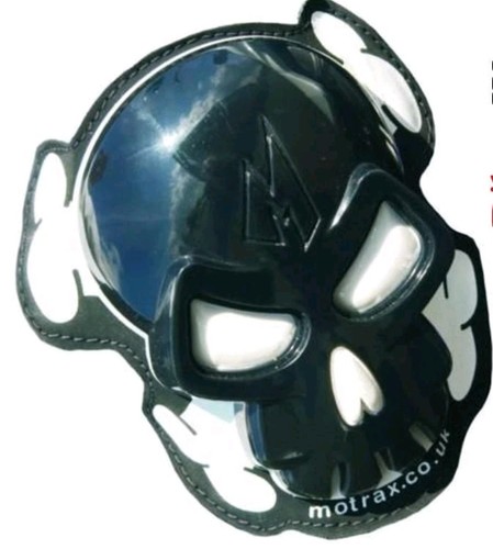 Motrax skull black motorcycle - black,