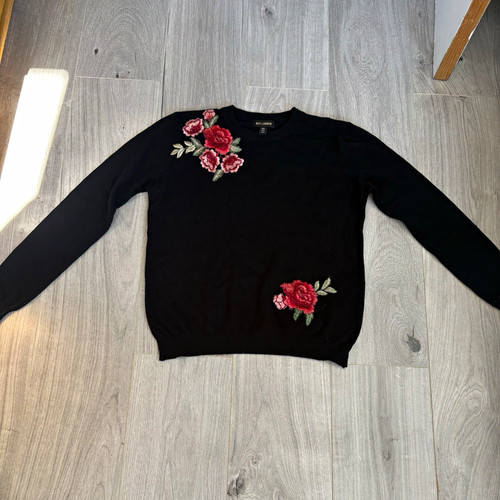 Qed london black knit vintage - qed,