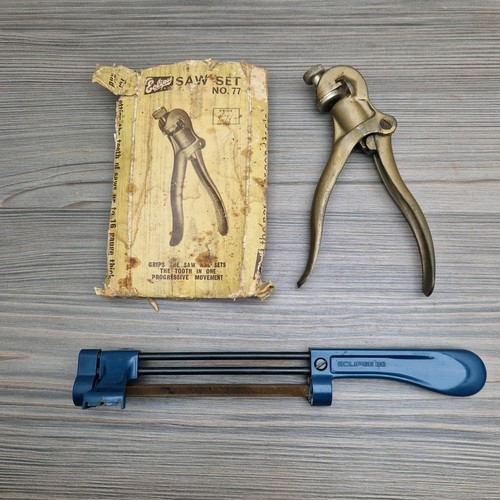 Vintage eclipse saw set - vintage,