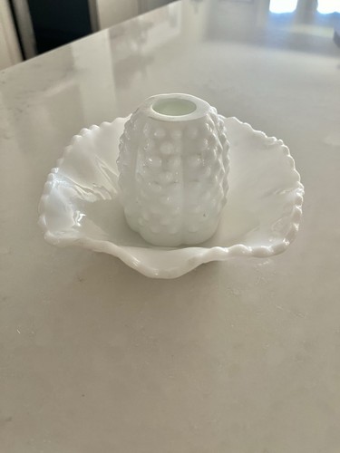Fenton vintage milk glass - vintage,