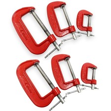 6pcs Mini G-Clamp Set Strong