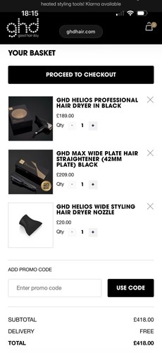 Ghd max wide straightener - wide, and