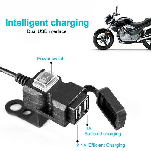Dual waterproof usb - dual, port