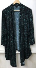 TORRID Green Black Animal