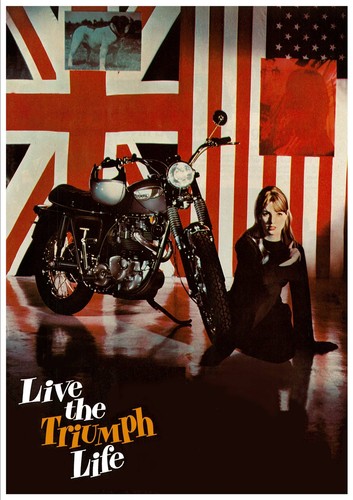 Triumph posters t120 - posters,