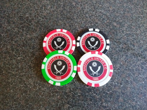 Sheffield united poker chip - sheffield,