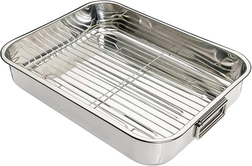 Stainless steel roasting oven - stainless,