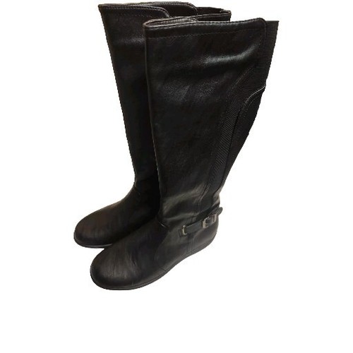 Women black boots - size, uk