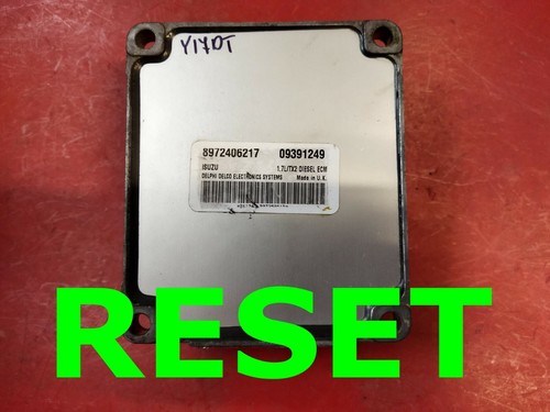 Reset ecu astra 7 dti - 1.7,