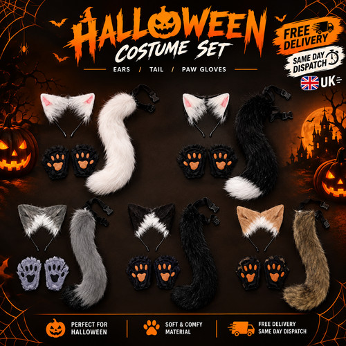 Therian paws furry mask - paws,