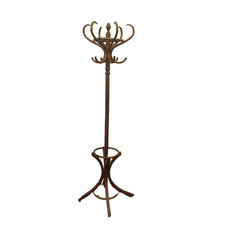 Antique bentwood hall tree - antique,