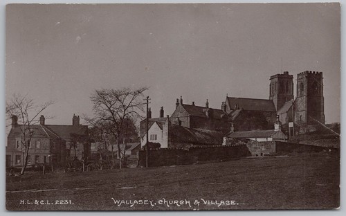 Wallasey church and village - wallasey,