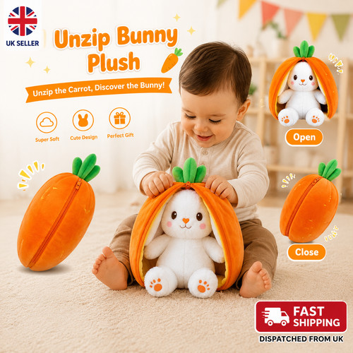 Easter bunny plush toy - plush,