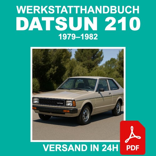 Workshop manual datsun 210 - workshop,