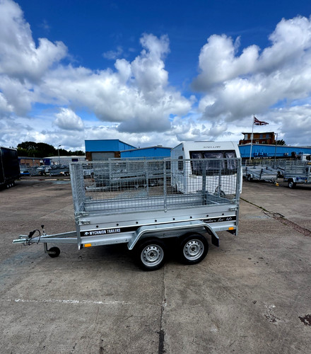 Mesh cage trailer 8x4 twin - trailer,