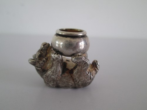 Solid sterling bear silver - solid,
