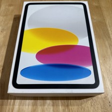 Apple iPad 10th generation Wi-Fi 256GB (EMPTY BOX ONLY) Silver iPad 10th GEN