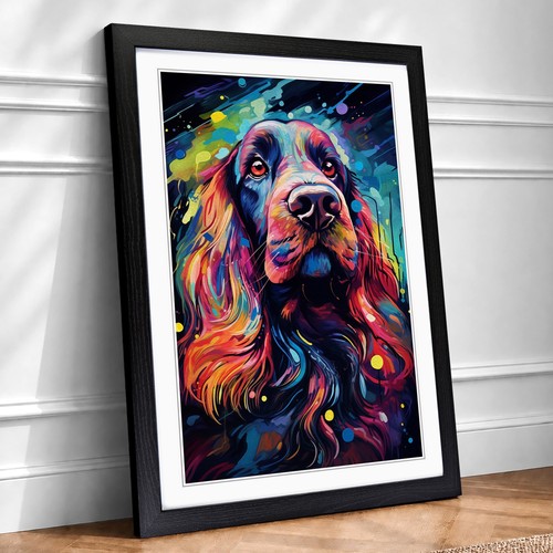 Cocker spaniel futurism 2 - spaniel,